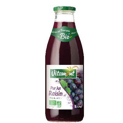 Pur jus de raisin rouge - 1l