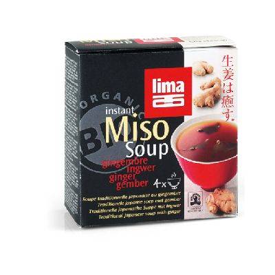 Instant miso soup gingembre