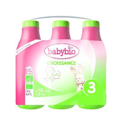 Babybio croissance liquide 6x1