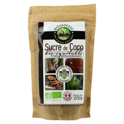 Sucre de fleur de coco bio - 200g