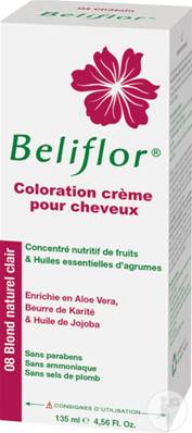 Coloration crème blond naturel