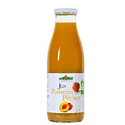 Jus pommes pêches - 75cl