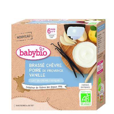 Babybio gourde brassé chèvre p