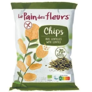 Chips aux lentilles vertes - 50g