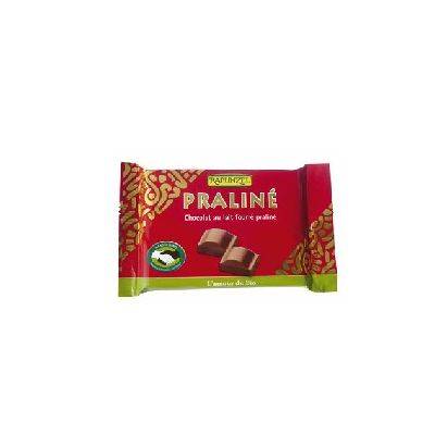 Chocolat lait fourre praline - 100g