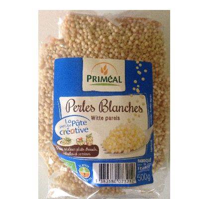 Perles blanches - 500g