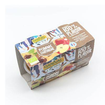 Dessert pomme chataigne - 4x100g