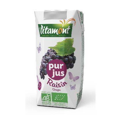 Pur jus de raisin rouge tetra - 20cl