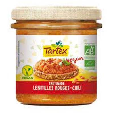 Tartinade lentilles rouges chi