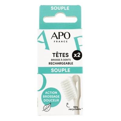 Recharge brosse dent souple