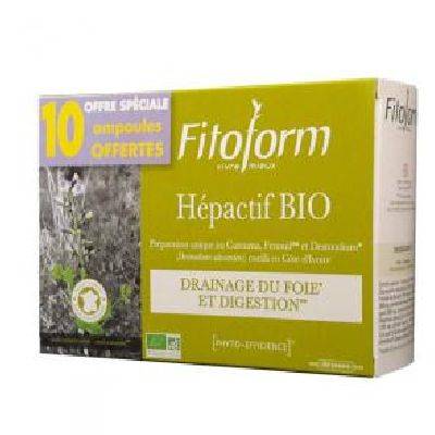 Hepactif ampoule 20x10ml fitof