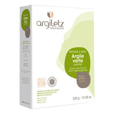 Argile verte surfine 300g argi