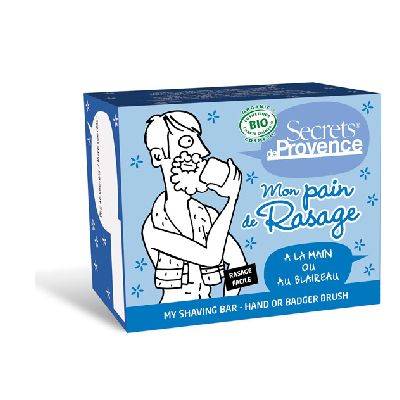 Pain de rasage homme bio 90g