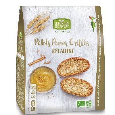 Petits pains grilles epeautre