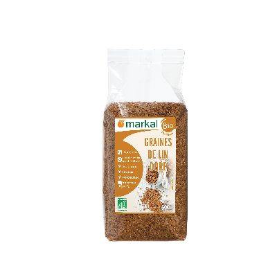 Graines de lin dore 500g