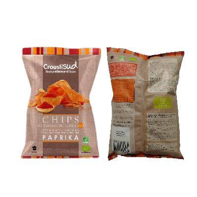 Chips pomme de terre paprika -