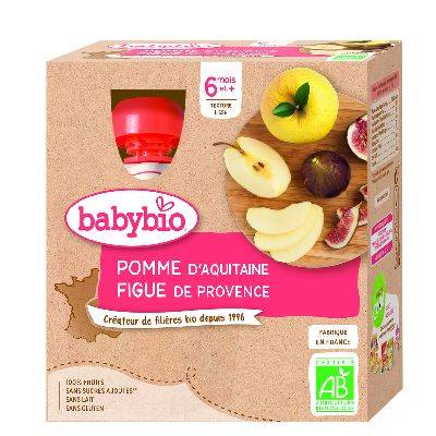 Babybio gourde pomme figue