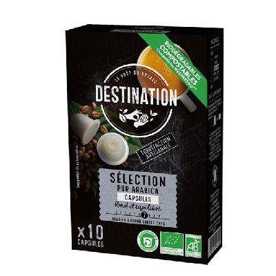 Café capsules pur arabica ×10