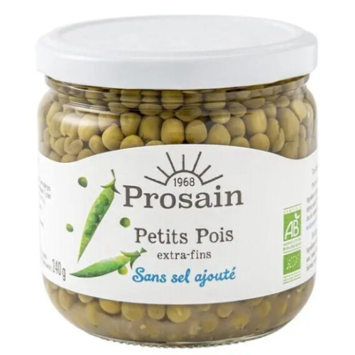 Petits pois e.f s/sel 240g pro