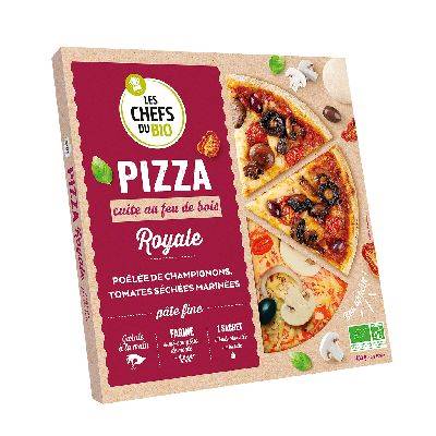 Pizza royale au feu de bois 40