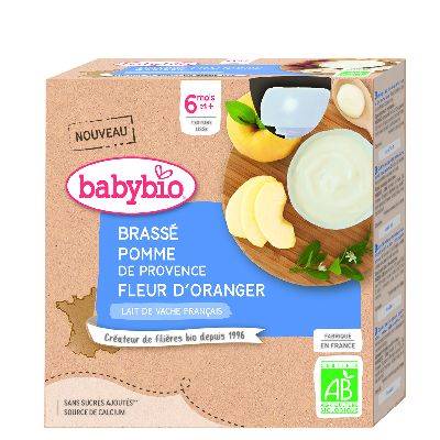 Babybio gourde brassé pomme fl