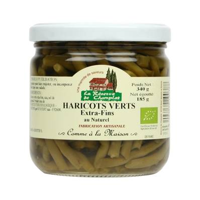 Haricots verts extrafins - 185