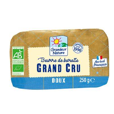 Beurre baratte doux lait cru 250g