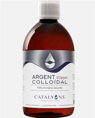 Argent 20 ppm 500ml catalyons