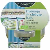 Fromage de chèvre frais mariné