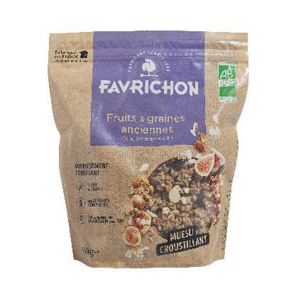 J.favrichon muesli croustillan