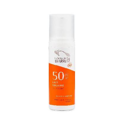 Lait solaire spf50 certifié bi