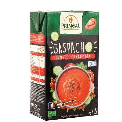 Gaspacho tomate et concombre -