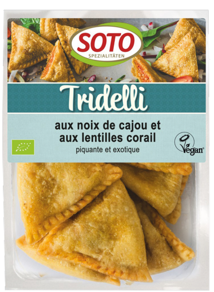 TRIDELLI NOIX CAJOU LENTILLE CORAIL PIQUANTE