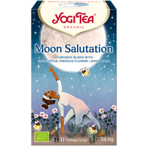 Yogi tea moon salutation