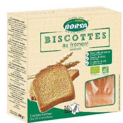 Biscottes au froment 300g