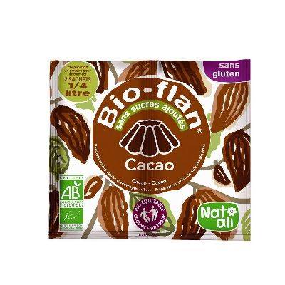 Bioflan chocolat sans sucre 10g