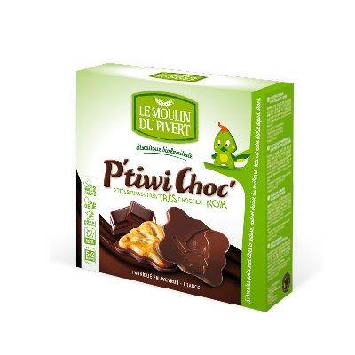 Biscuit p tiwi choco noir - 125g