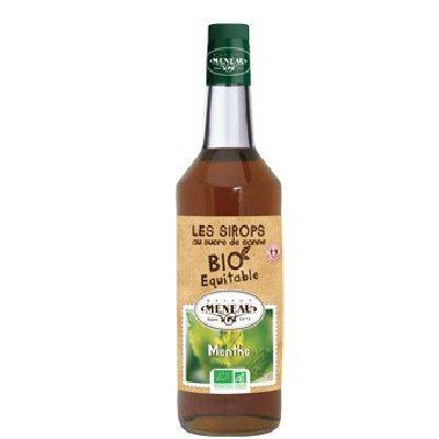 Sirop de menthe bio au sucre d