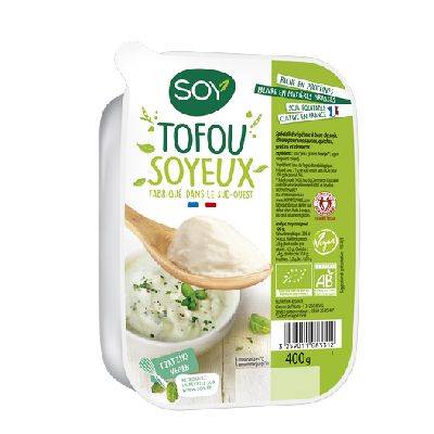 Tofu soyeux 400g soy