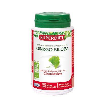 Ginkgo biloba bio - 90 gélules