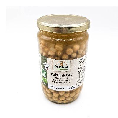 Pois chiches au naturel - 660g