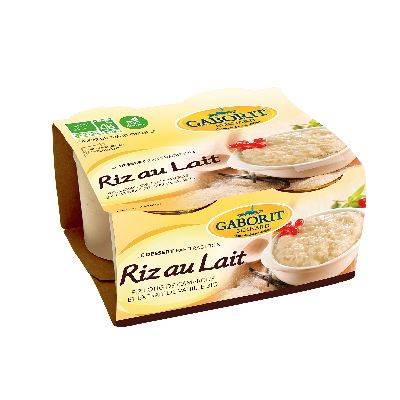 Riz au lait* 4x140g gabo.