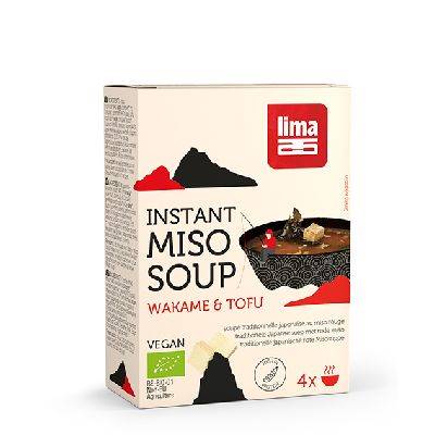 Miso soup instant tofu wakame