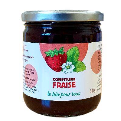 Confiture de fraise - 500g