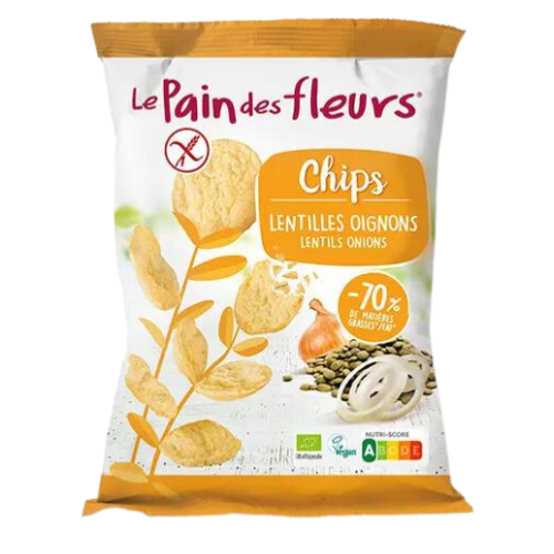 Chips lentilles oignon