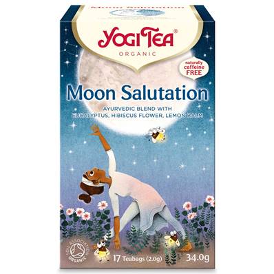 Yogi tea moon salutation