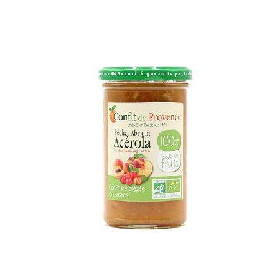 confiture allégée en sucre pêc
