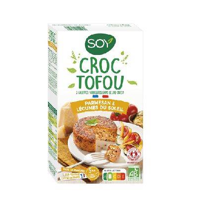 Croc tofou parmesan/leg. 2x100