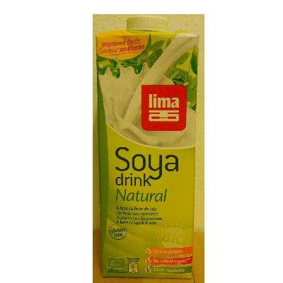 Soya drink natural 1l lima