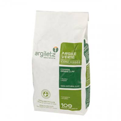 Argile verte concassee 1kg arg